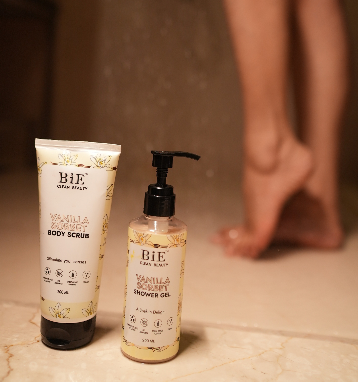 Vanilla Sorbet Body Scrub