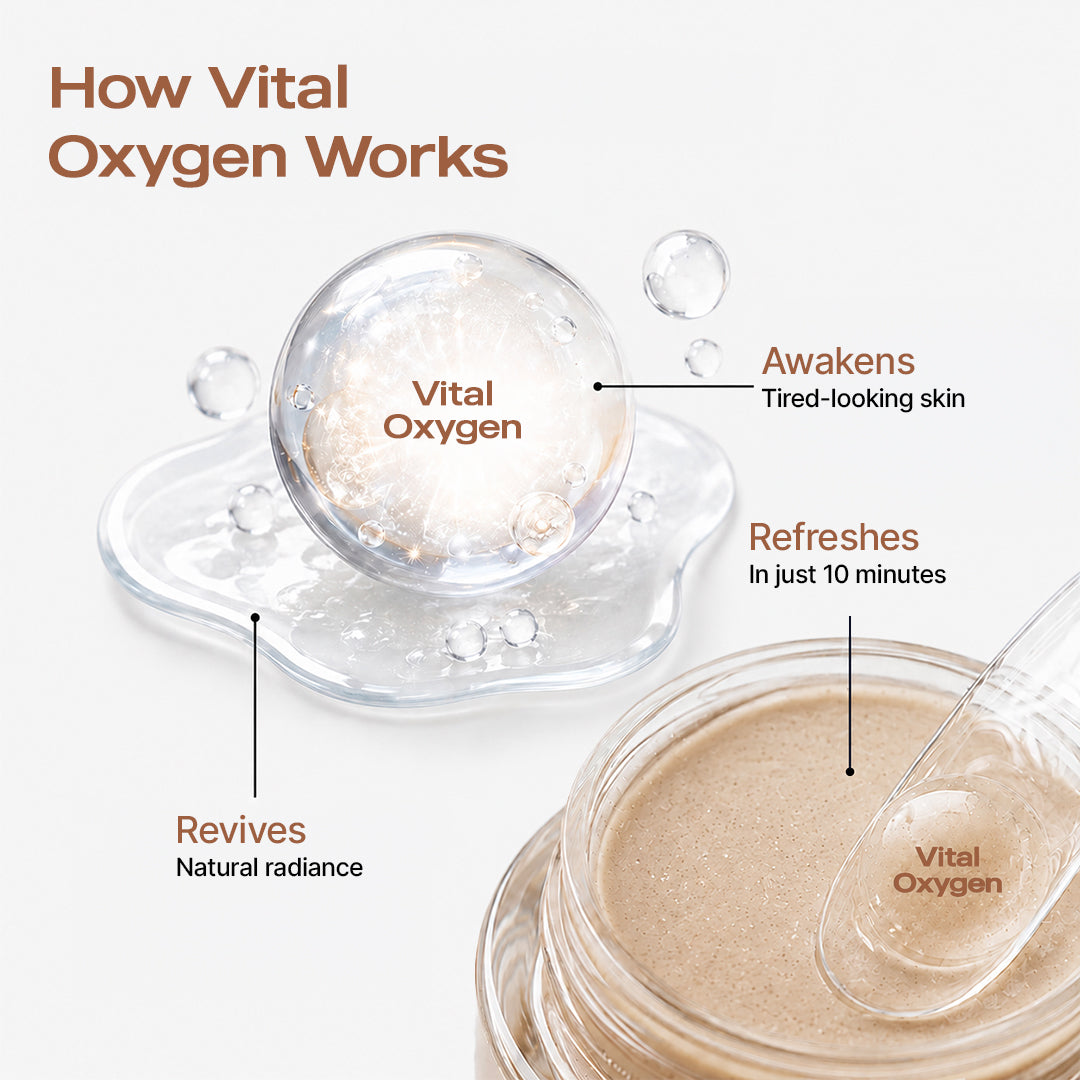 O2WOW!- Oxygenating & Firming Mask | For Daily Tan Removal