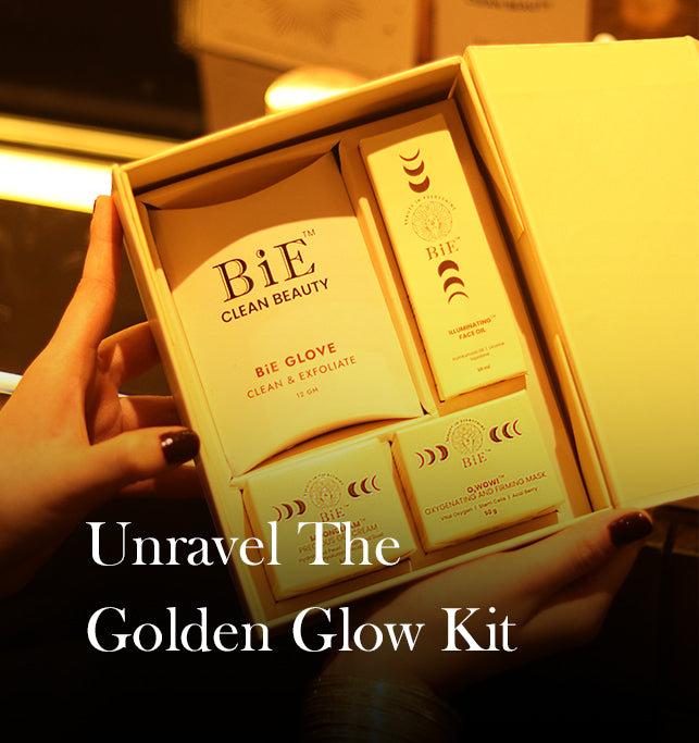 The Science Behind BiE's Golden Glow Skincare Kit