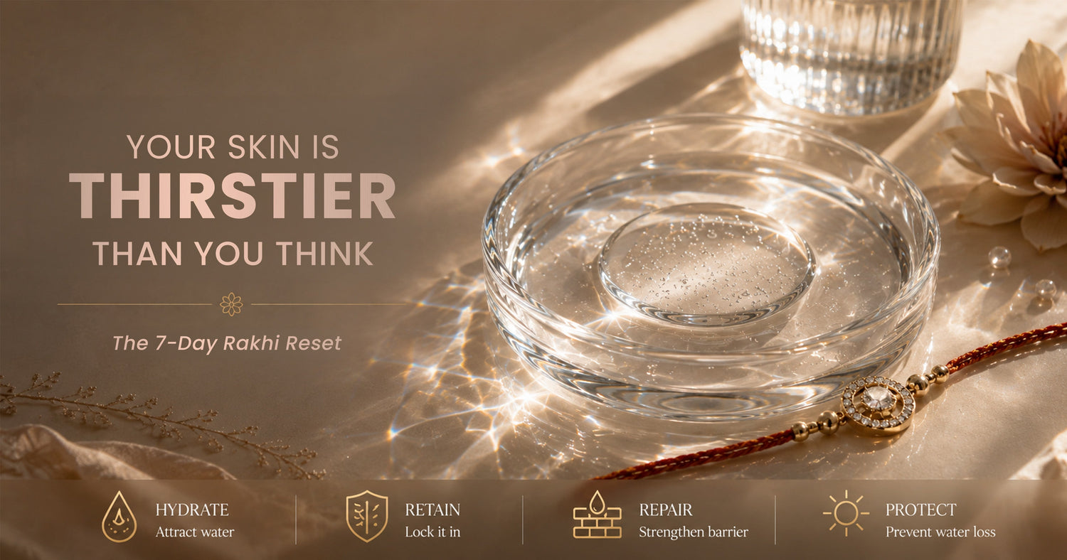 Your Skin Is Thirstier Than You Think: The 7-Day Rakhi Reset