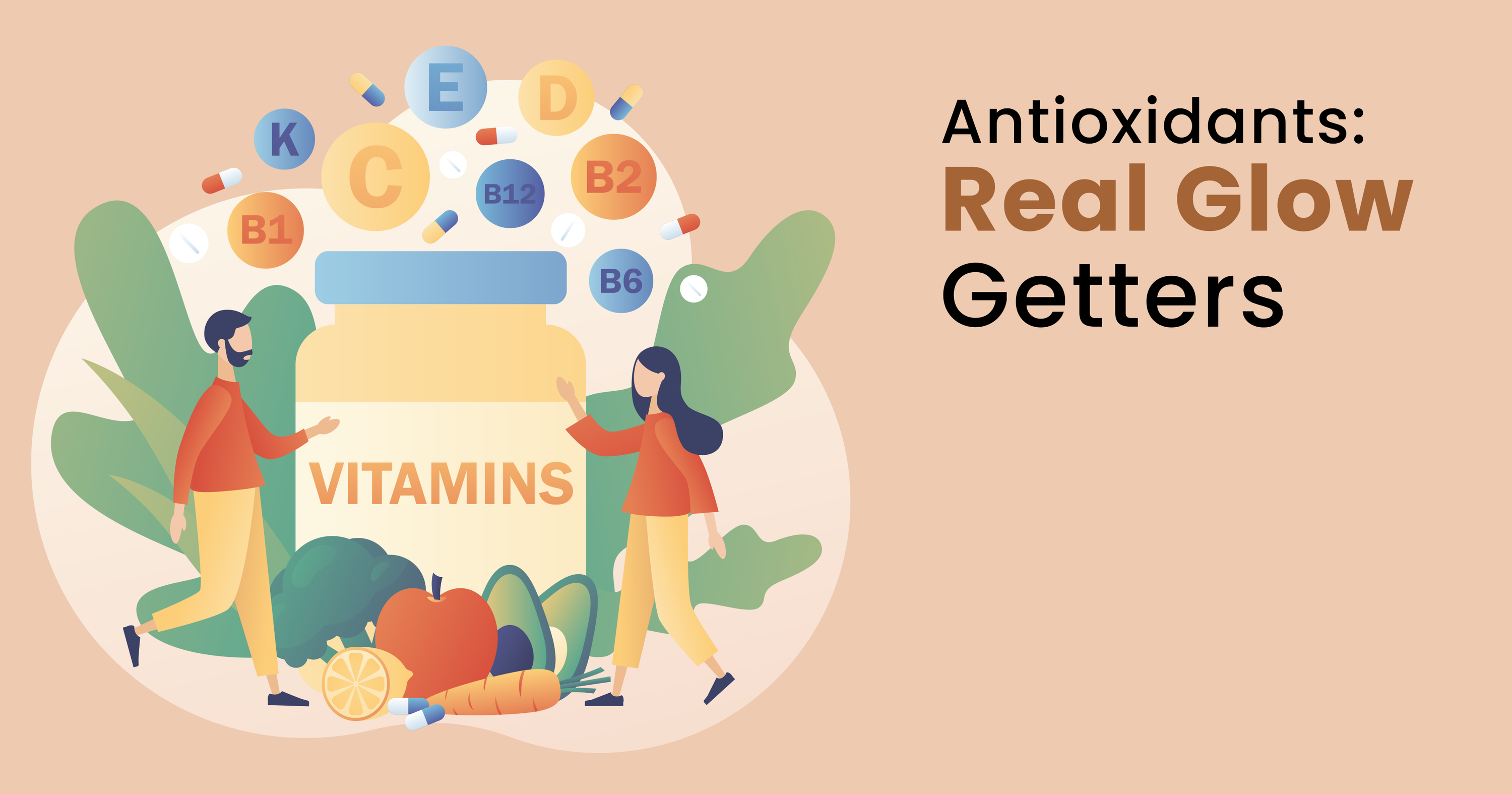Antioxidants for glow