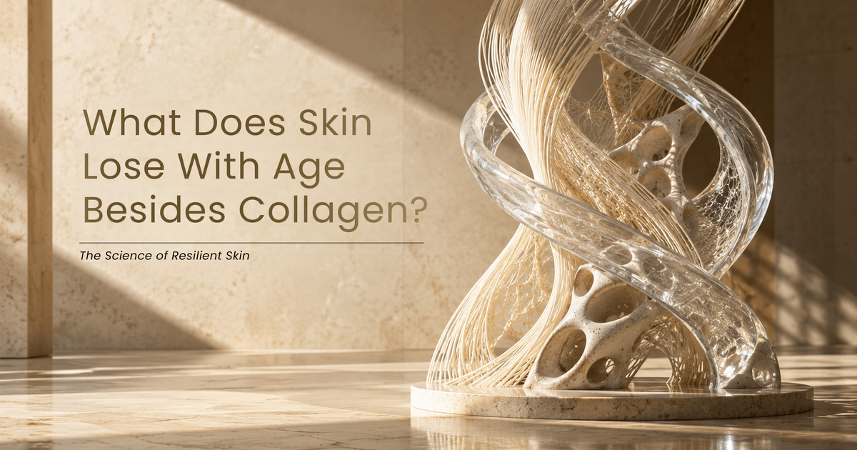 What Does Skin Lose With Age Besides Collagen? The Science of Resilient Skin
