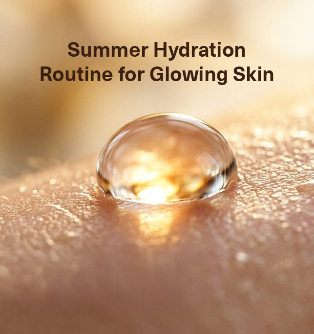 summer hydration routine