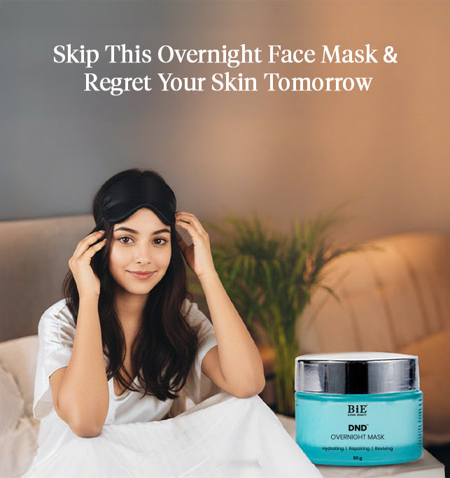 overnight face mask for glowing skin at home