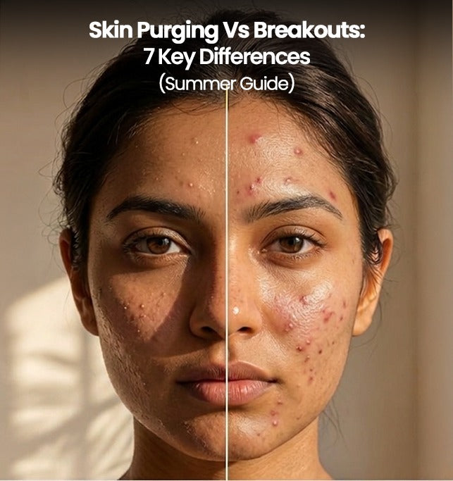 skin purging vs breakout​