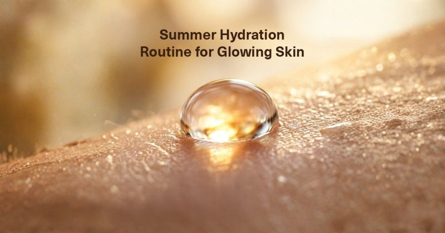 summer hydration routine