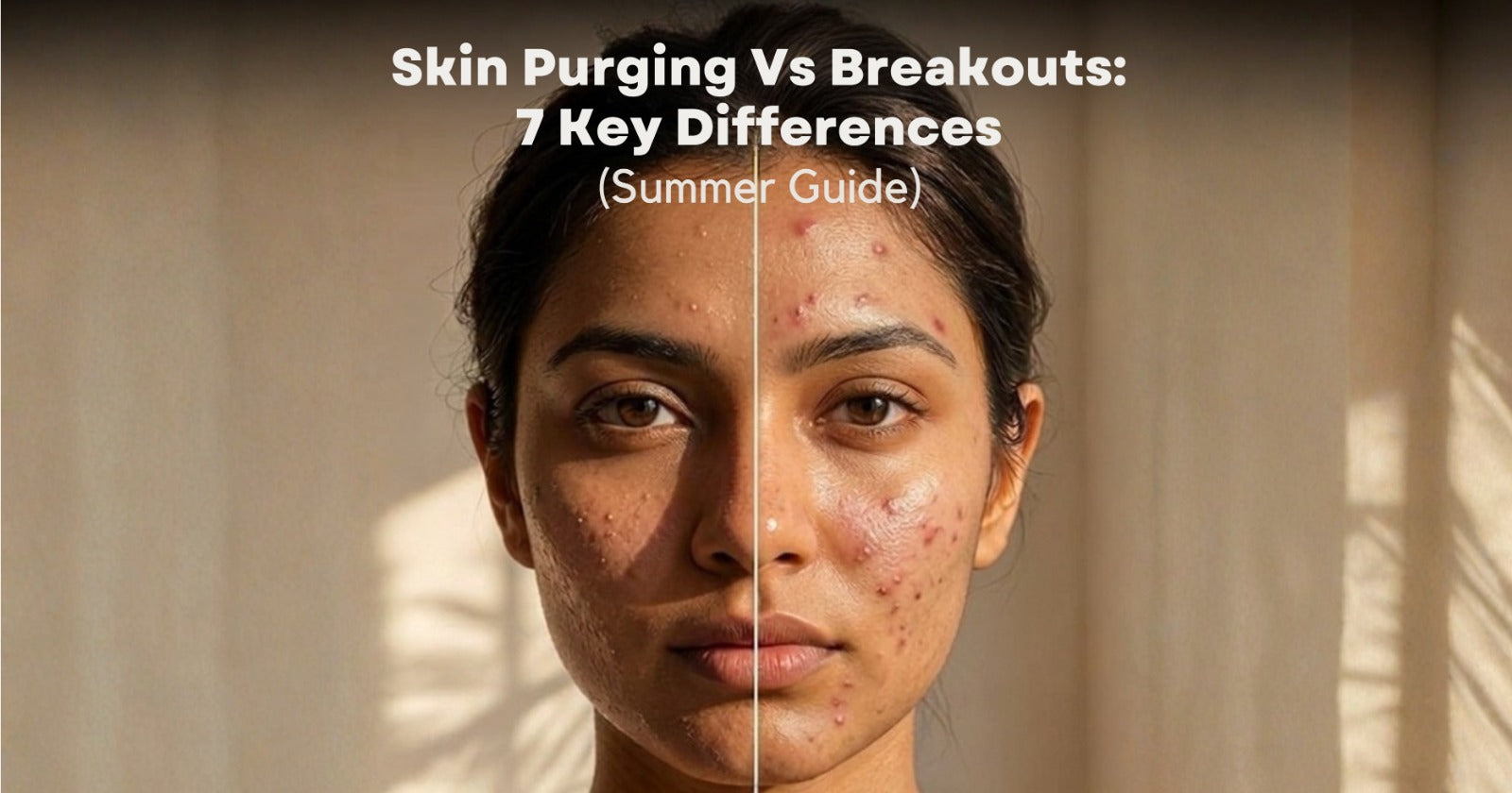 Skin Purging vs Breakout: 7 Key Differences (Summer Guide)