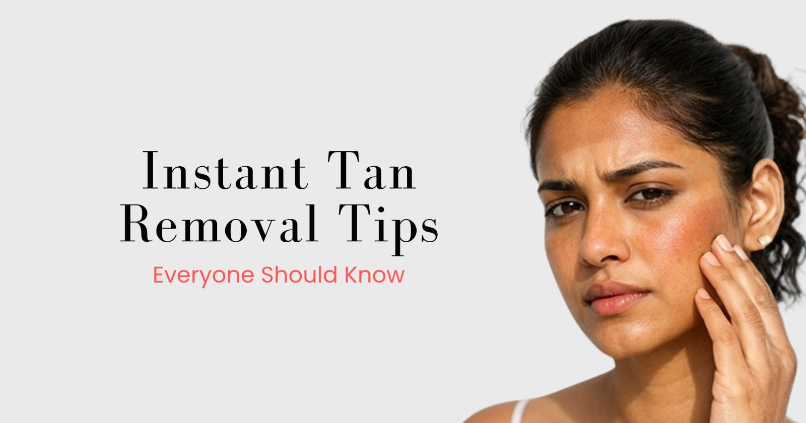 de tan treatment remove tan from face