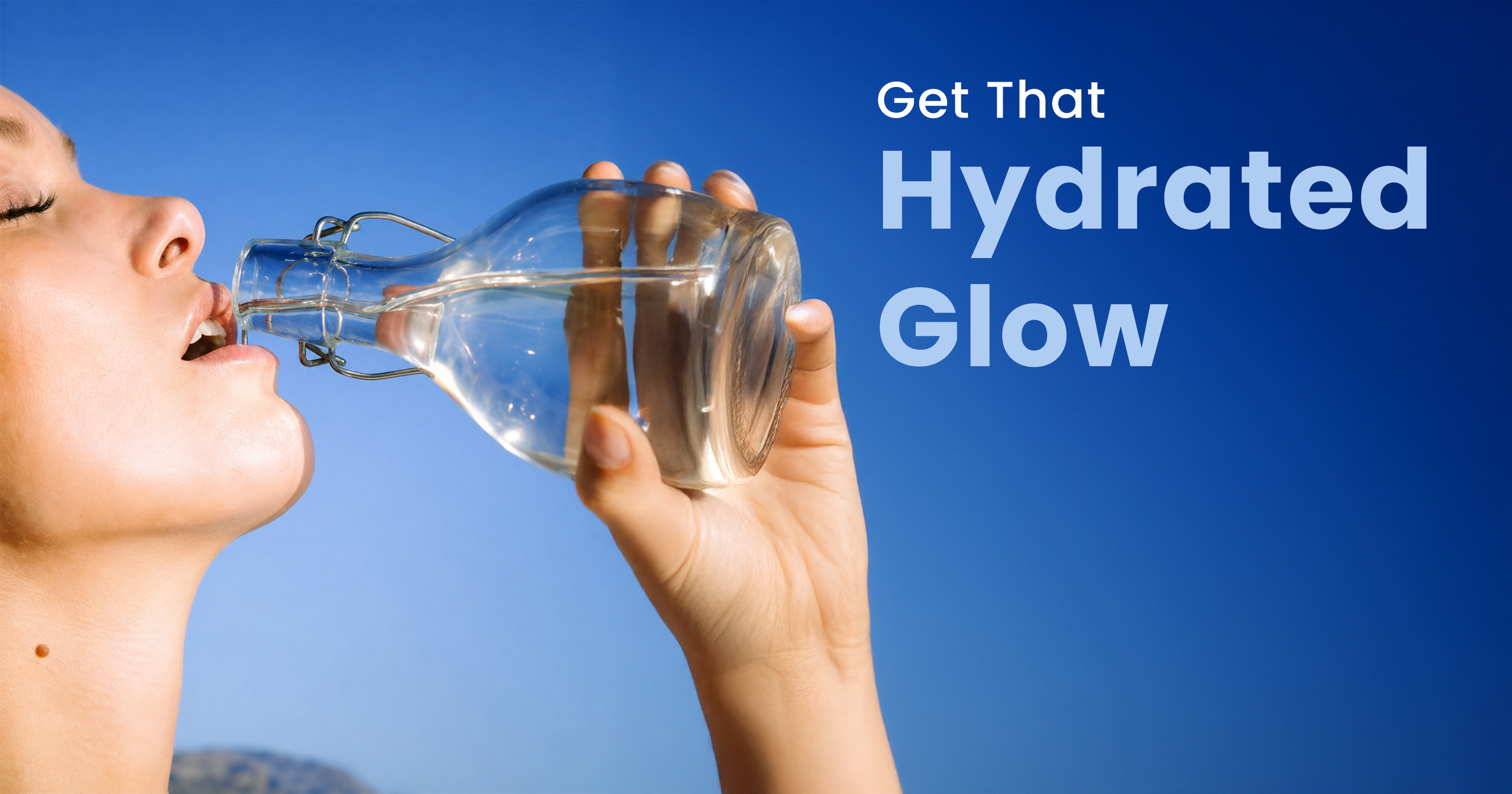 keep yourself hydrated​