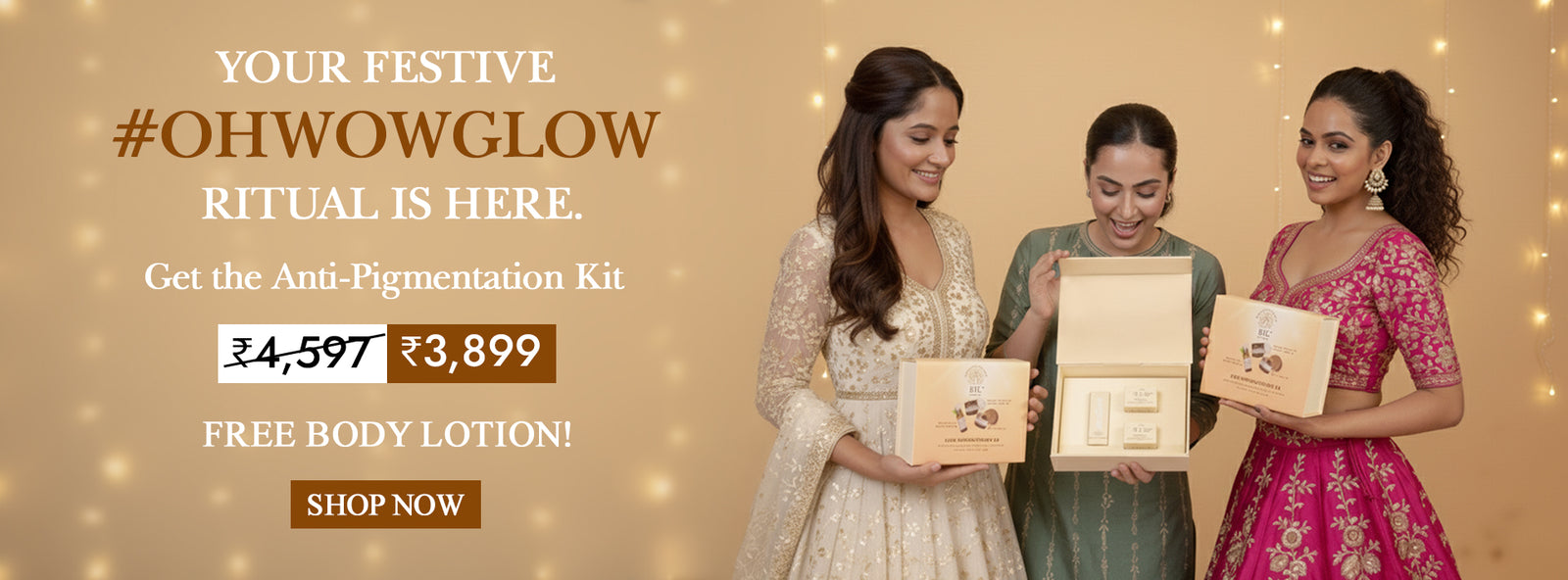 15% Off on anti pigmentation facial kit