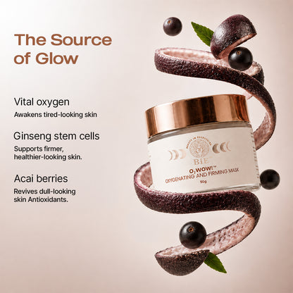 O2WOW!- Oxygenating &amp; Firming Mask | For Daily Tan Removal