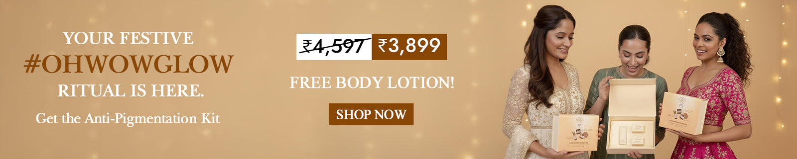 15% Off on anti pigmentation facial kit
