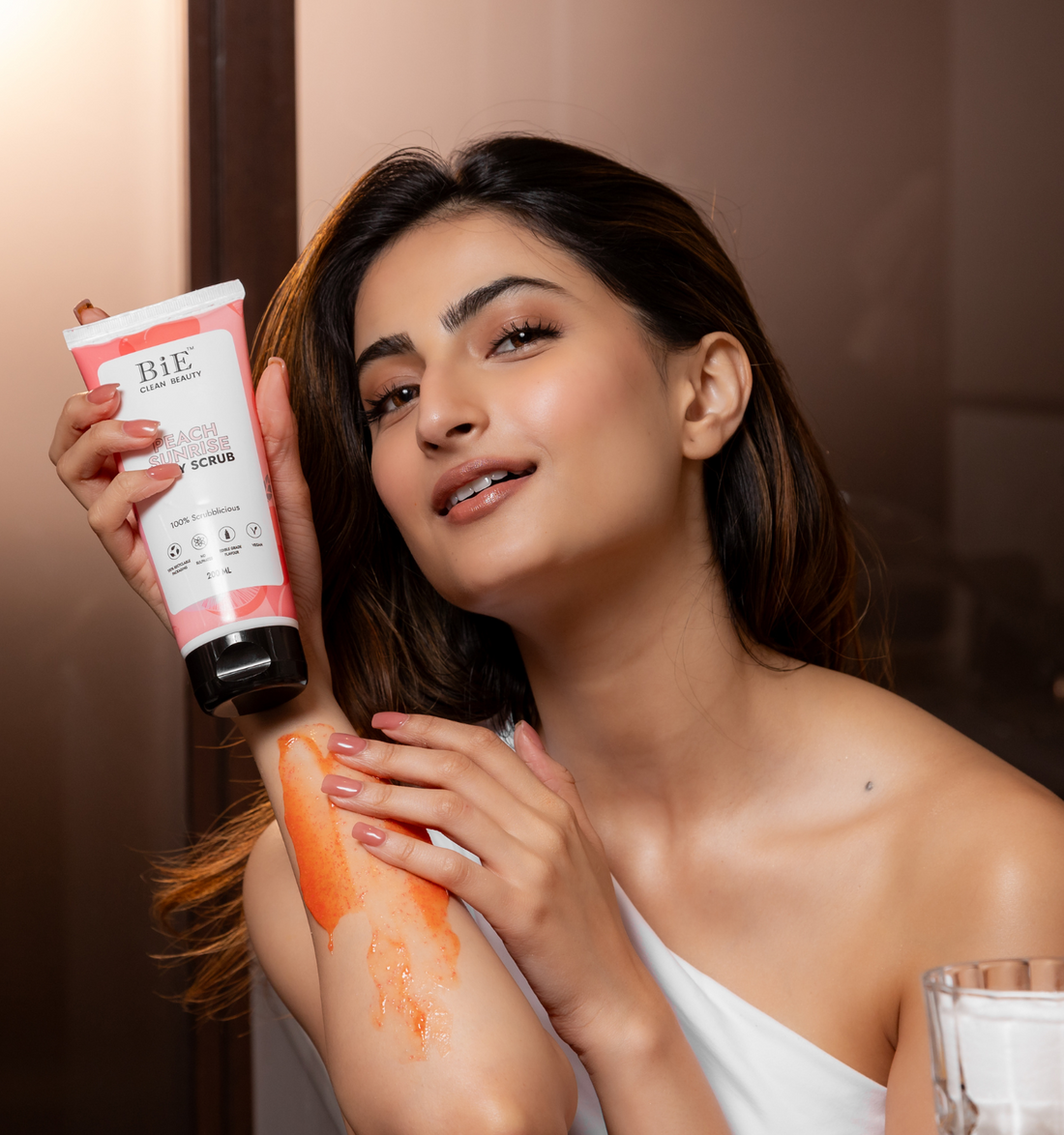 Free Complimentary Peach Sunrise Body Scrub