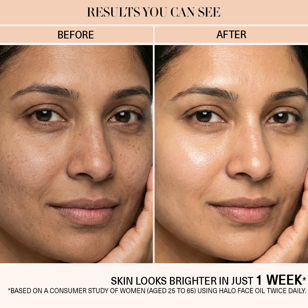 skin brightening result before &amp; after