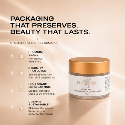 O2WOW! Oxygenating and Firming Mask | Tan Removal Face Mask (15g)