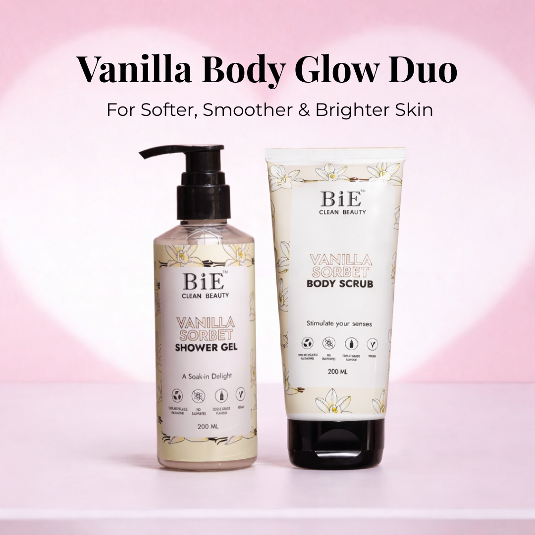 vanilla body care glowing skin products