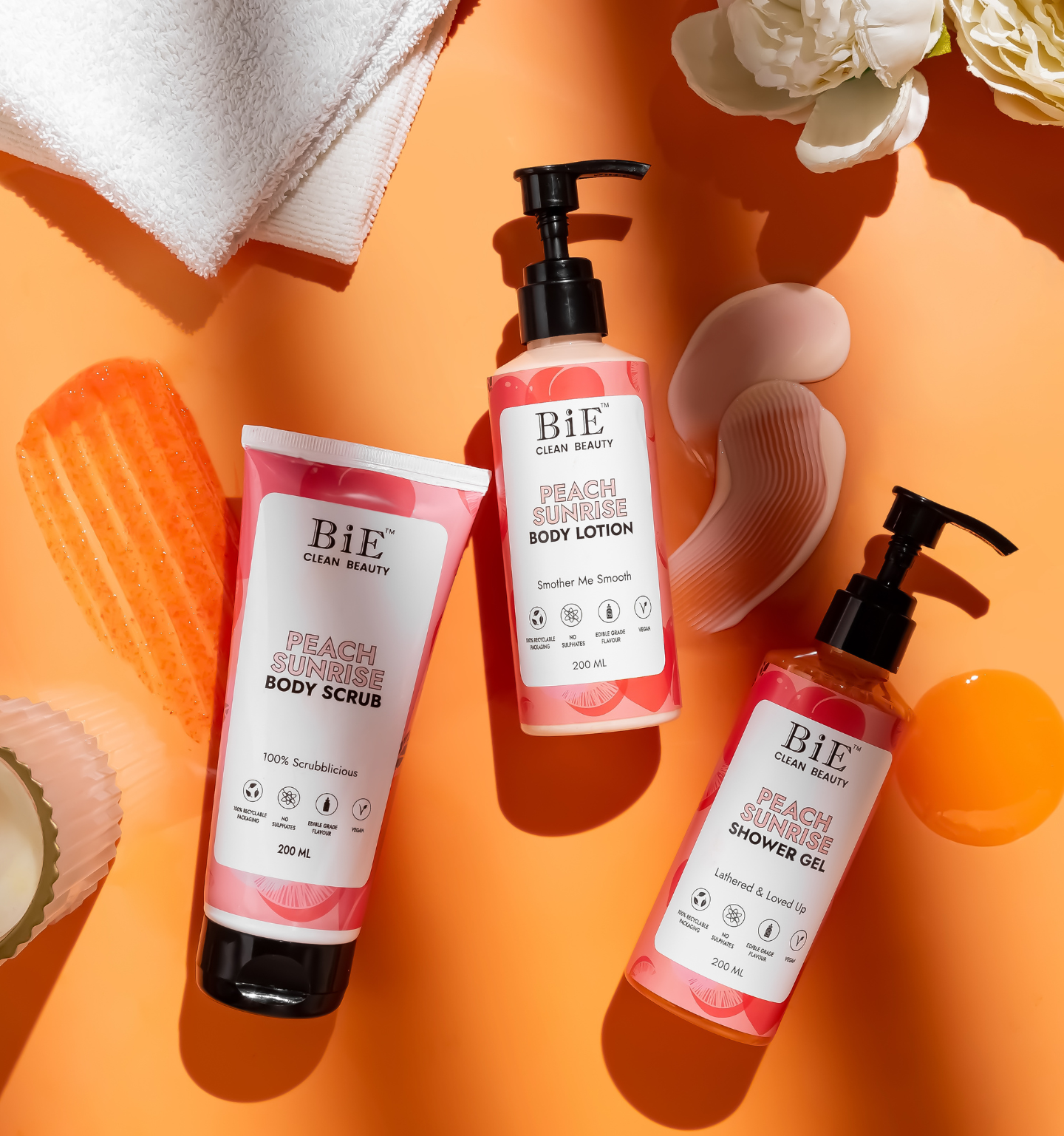Free Complimentary Peach Sunrise Body Scrub