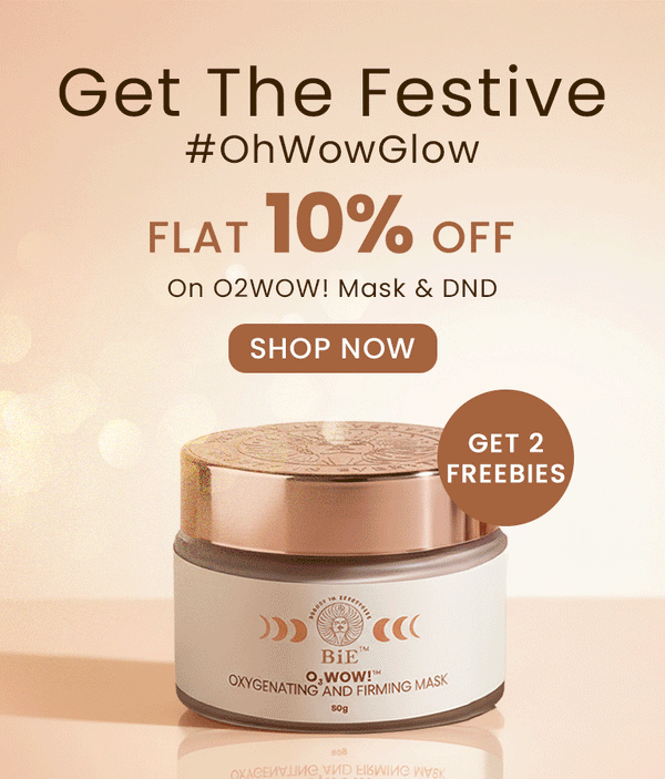 BiE face mask for festive glowing skin