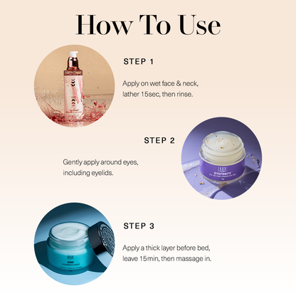 night skin care routine steps