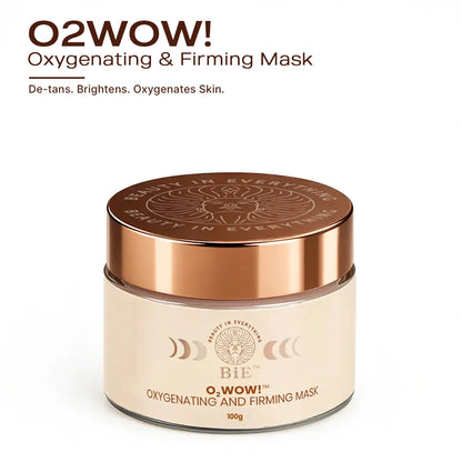 O2WOW! Oxygenating &amp; Firming Mask | Detan &amp; Skin Brightening