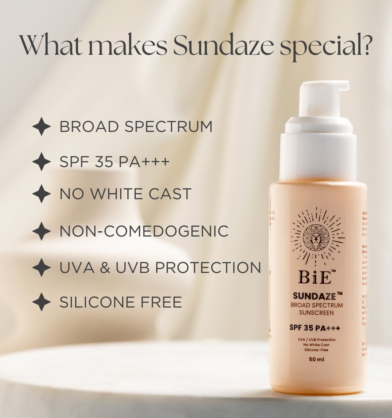 sunscreen with uva and uvb protection, silicone-free sunscreen