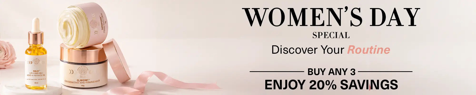 women’s day skincare sale