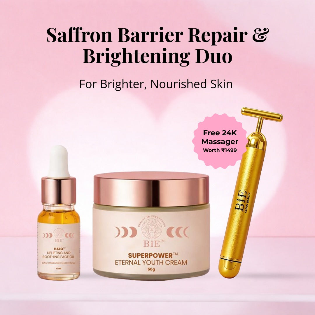 Saffron Barrier Repair &amp; Brightening Duo
