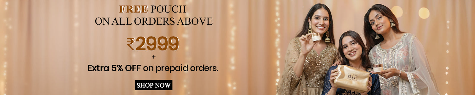 Offers on skincare products for festive glow