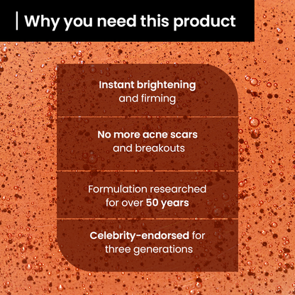 acne scar removal treatment​, brightening skin