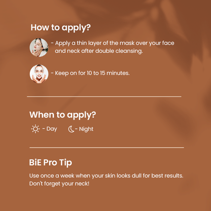 how to apply face mask
